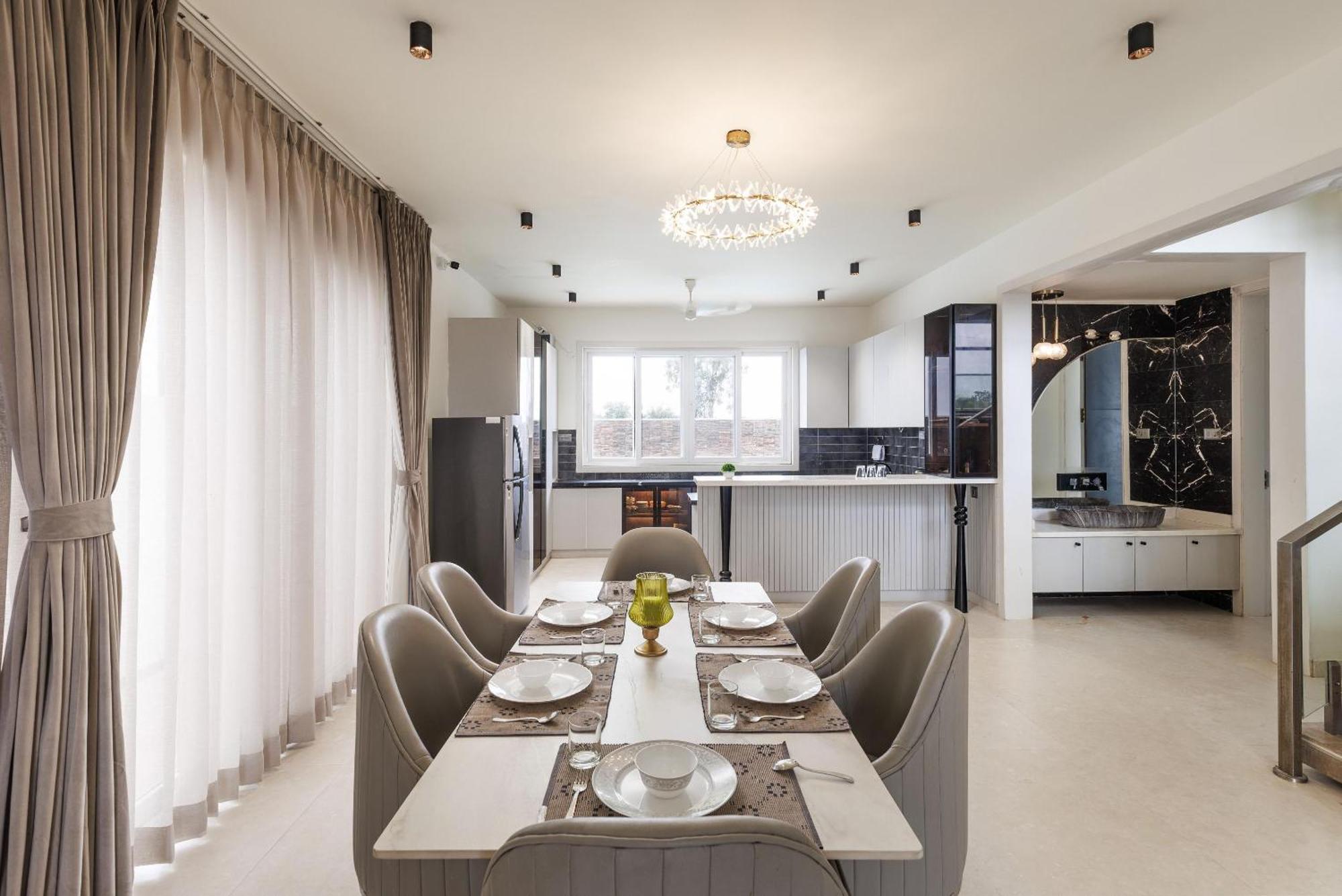 Celestial Sapphire Villa Pvt Pool Veg Food 4Bhk Dod Ballāpur Eksteriør bilde