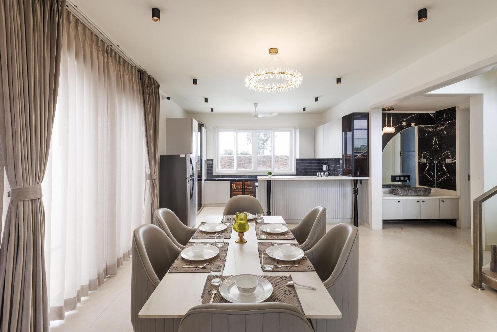 Celestial Sapphire Villa Pvt Pool Veg Food 4Bhk Dod Ballāpur Eksteriør bilde